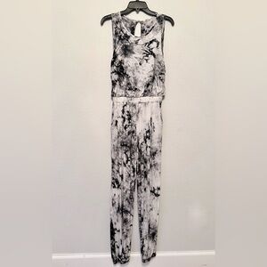 Main Strip Monochrome Tie-Dye Jumpsuit